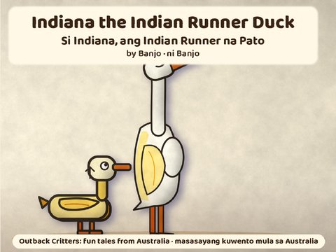 Indiana the Indian Runner Duck cover
