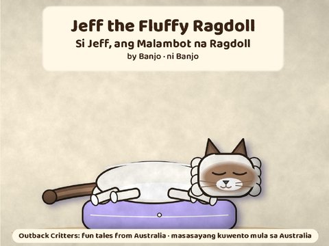 Jeff the Fluffy Ragdoll cover