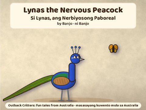 Lynas the Nervous Peacock cover