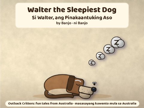 Walter the Sleepiest Dog cover